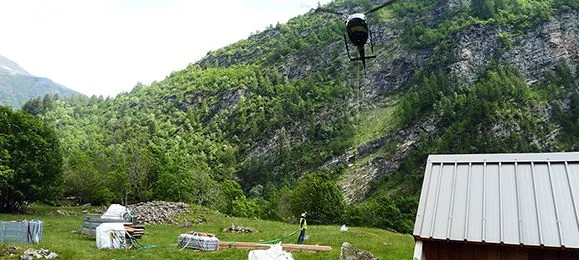 Travaux en altitude